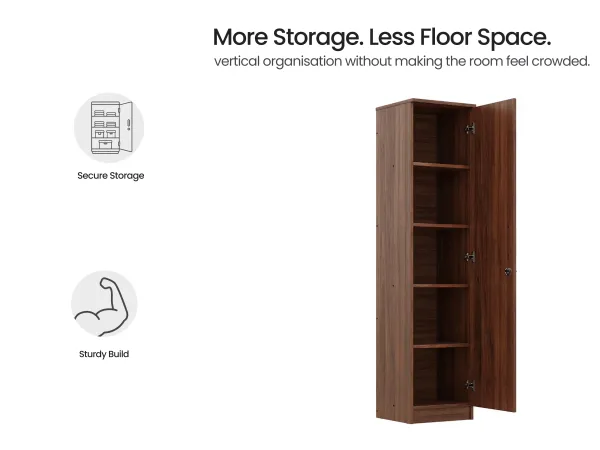 Rio Single Door Wardrobe